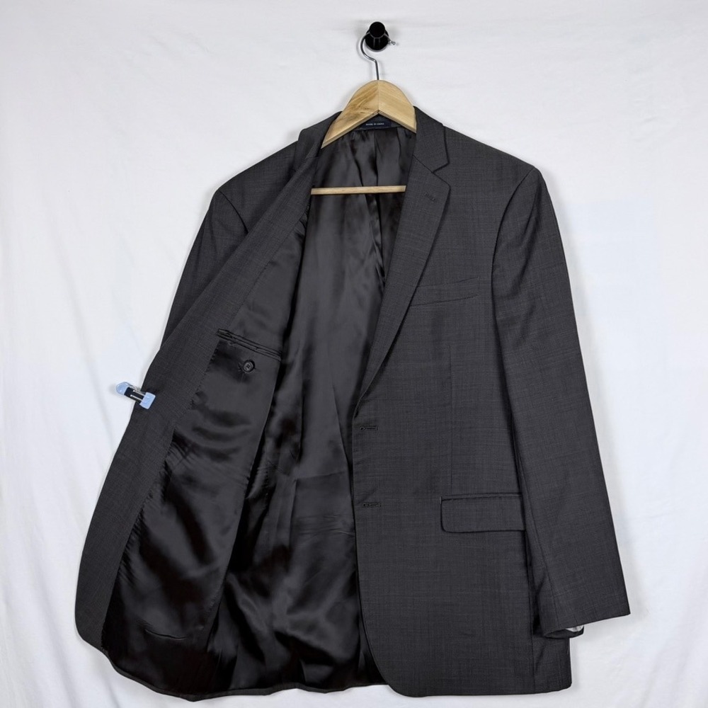 Ralph Ralph Lauren Blazer Sport Coat 42L Wool Gray Luxury Professional Formal